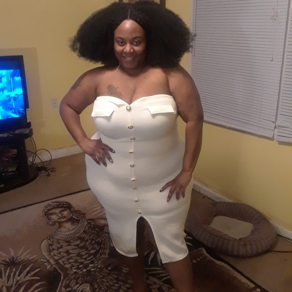 Fashion Nova Dresses & Skirts - White Tube Dress